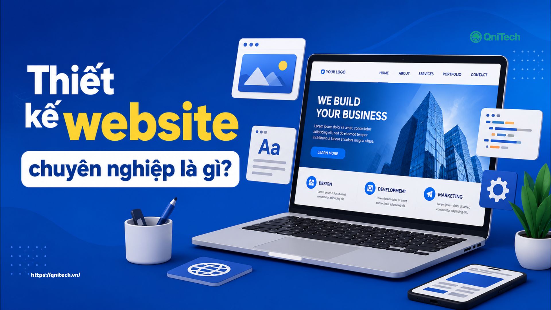 Thiết kế website chuyên nghiệp là gì